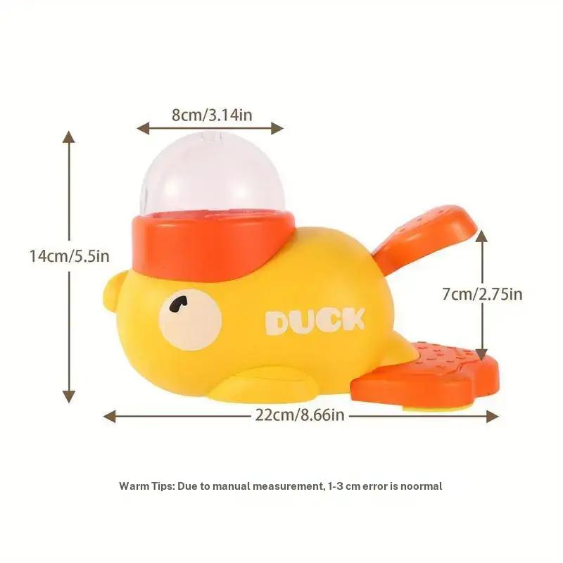 QuackTreat – Press & Rotate Pet Puzzle Feeder