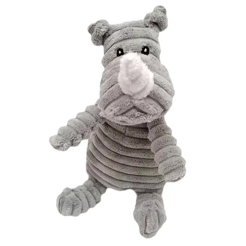 Rhino Corduroy Toy