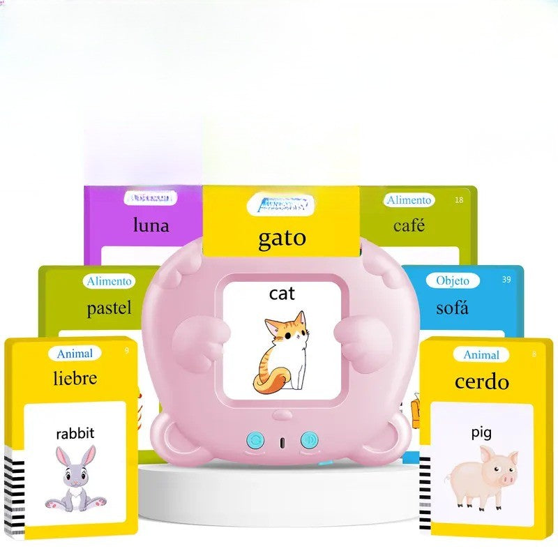 Bilingual Talking Flash Card Toy