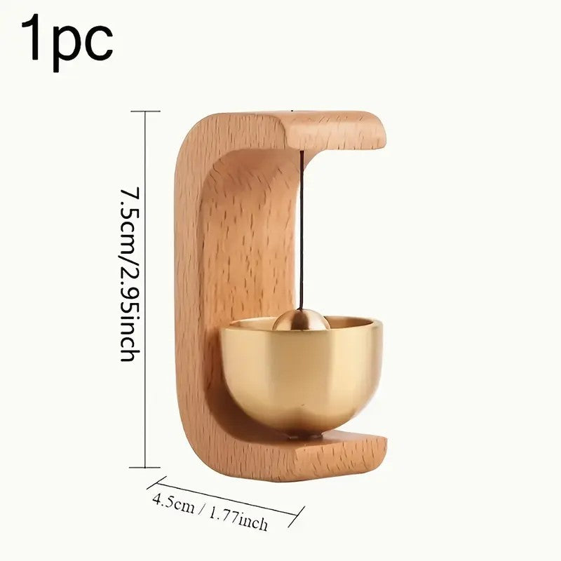 Wooden Wall Mount Wind Chime
