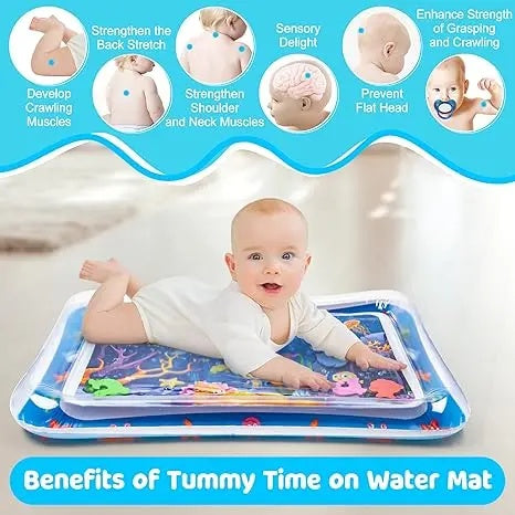 Inflatable Underwater Tummy Time Mat