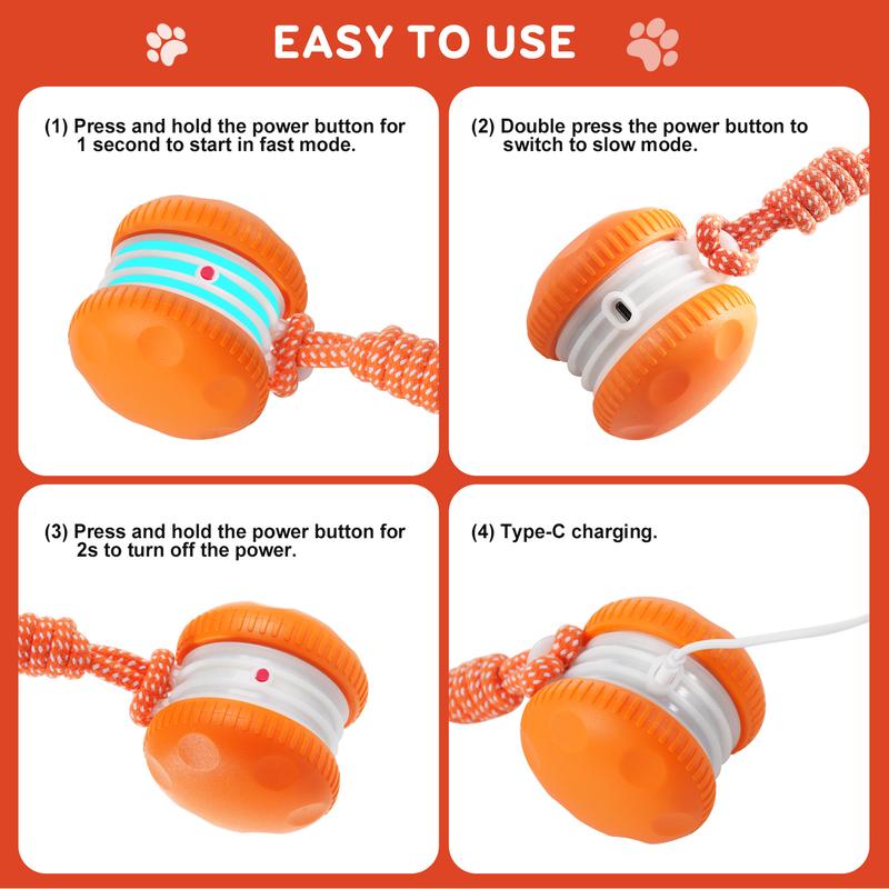 SkitterBall – Motion-Activated Dog Toy