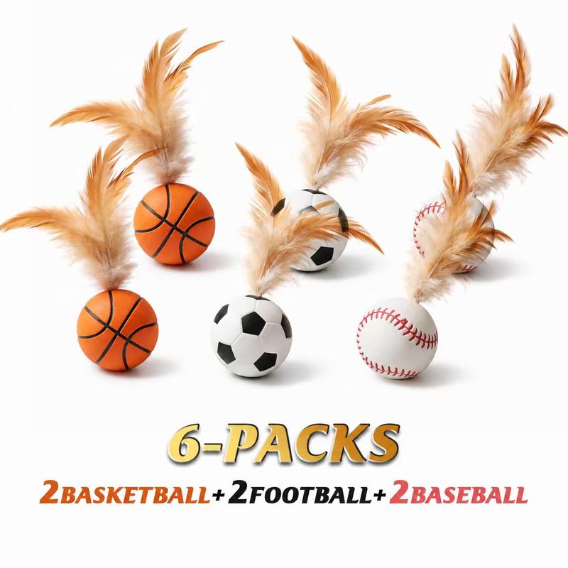 6Pack Hunt & Bounce Sports Balls