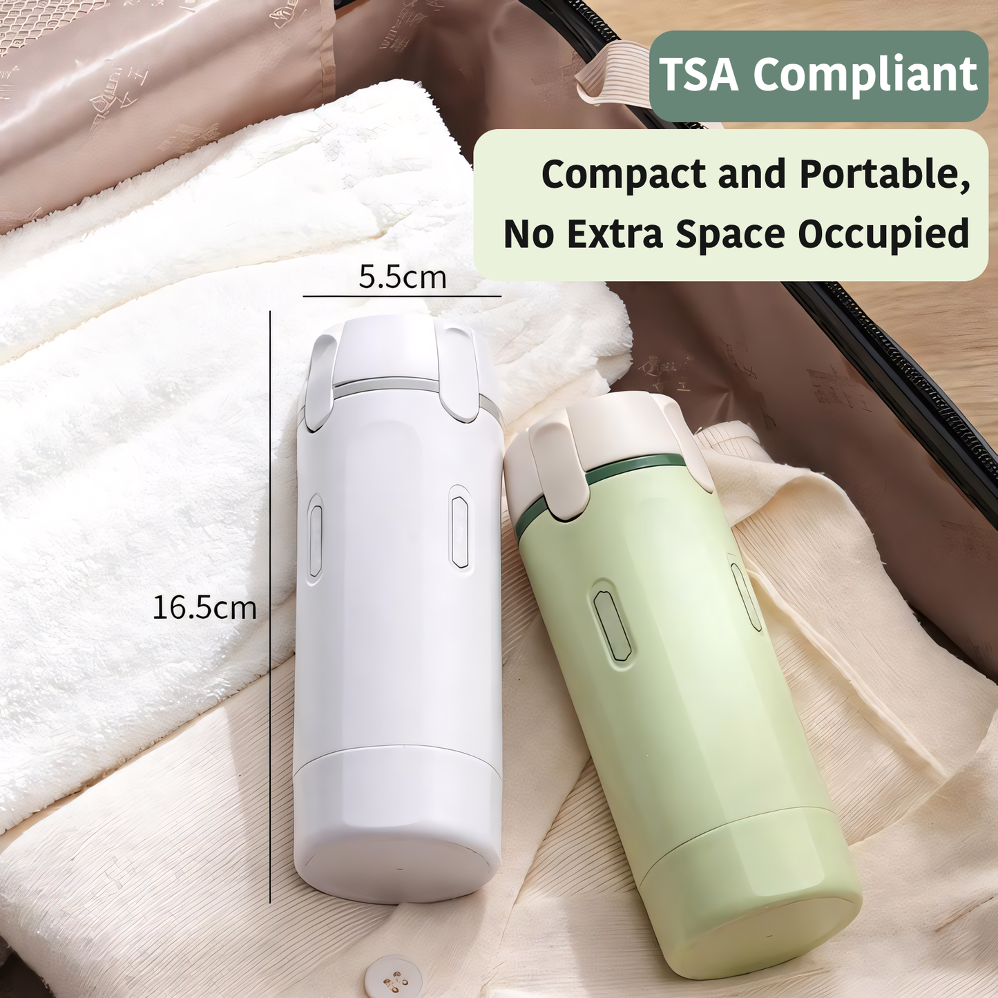 4-in-1 Refillable Travel Bottle