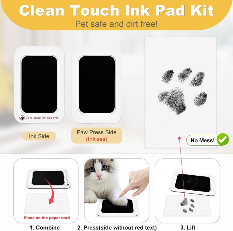 PawMark – Mess-Free Pet Paw Print Ink Kit