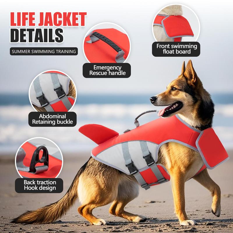 FinGuard – Shark Fin Dog Life Jacket
