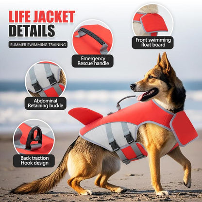 FinGuard – Shark Fin Dog Life Jacket