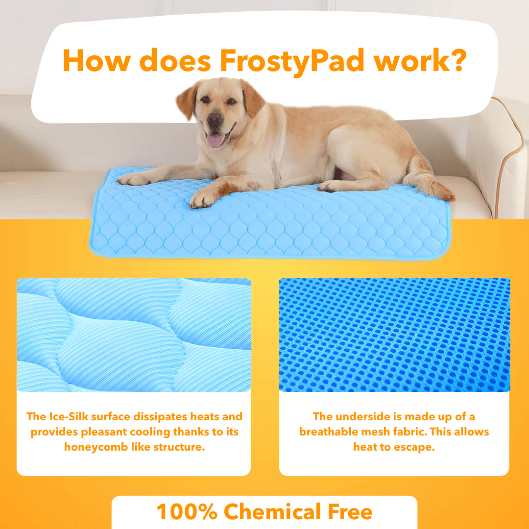 FrostyPad™ – Keeps Pets Cool & Comfy