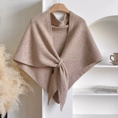 The Auréle — Cozy Knitted Shawl