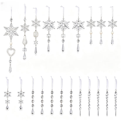 21pc Icy Ornament Set