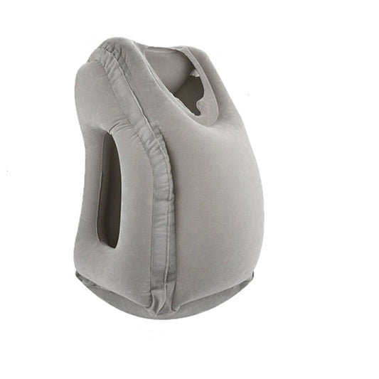 Inflatable Tray Table Travel Pillow