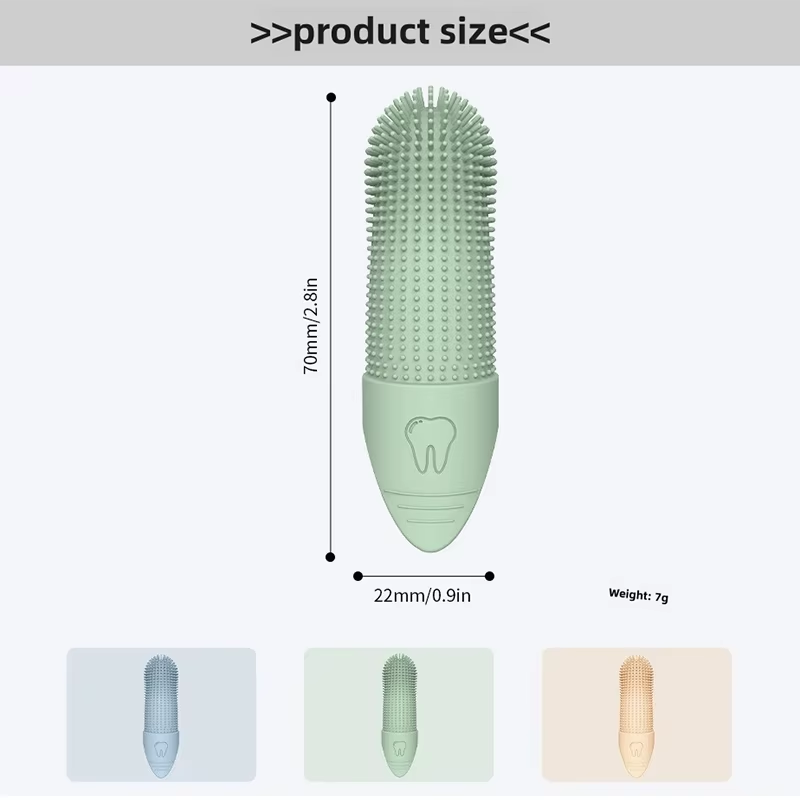 3 PC Finger Toothbrush