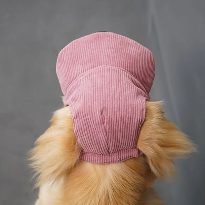 Corduroy Dog Baseball Cap