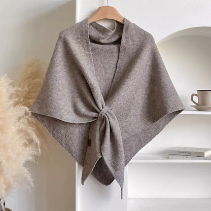 The Auréle — Cozy Knitted Shawl