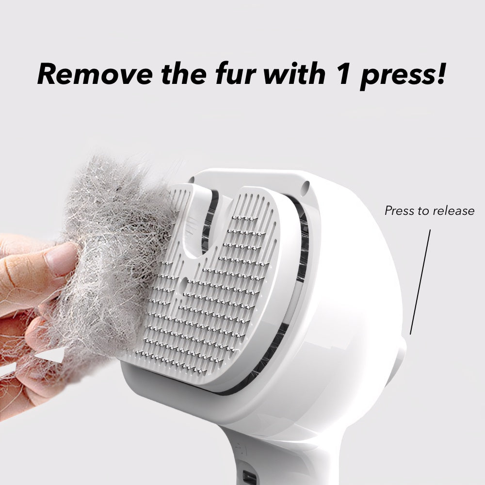 MistBrush™ 2.0 – Spray, Groom & Remove Loose Fur