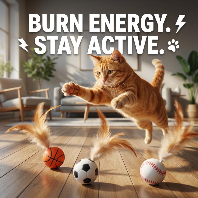 6Pack Hunt & Bounce Sports Balls