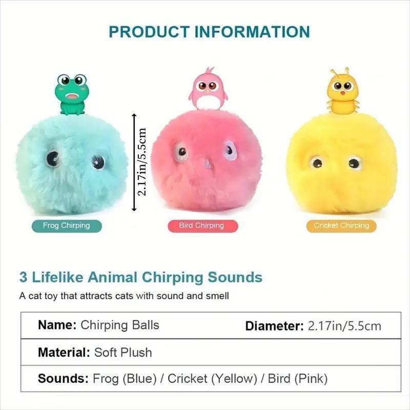 Chirping Ball™ - Interactive Cat Toy