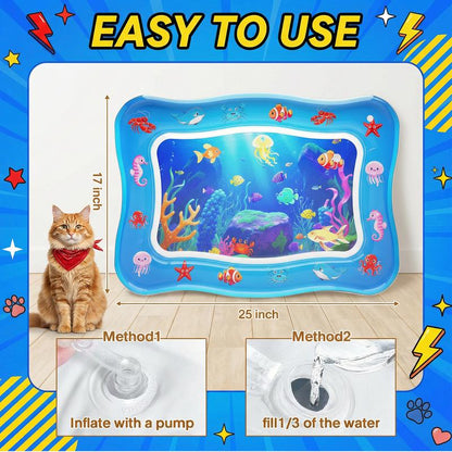 AquaPaw – Water Play Mat for Cats & Dogs