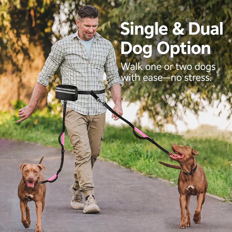 PawPilot™ - Dual Hands-Free Dog Leash