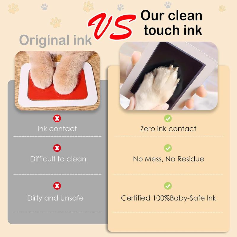 PawMark – Mess-Free Pet Paw Print Ink Kit
