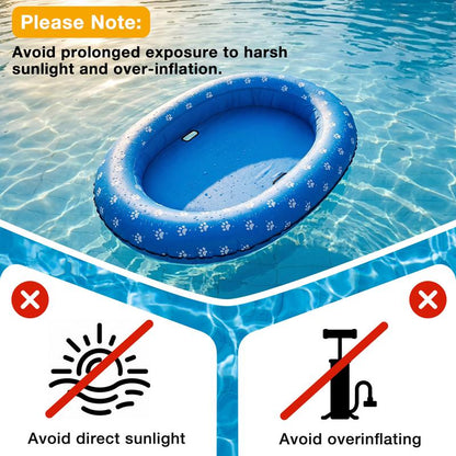 PawFloat – Inflatable Pool Float for Dogs