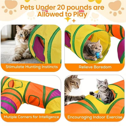 TunnelRush™ – Interactive Cat Tunnel