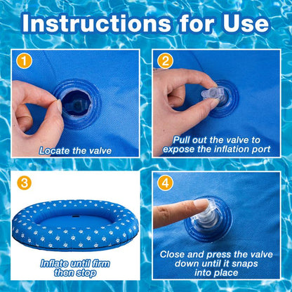 PawFloat – Inflatable Pool Float for Dogs