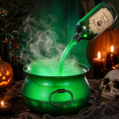 Light-Up Witch's Cauldron Pouring Potion