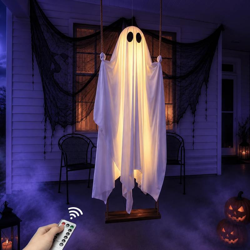 5FT Halloween Swing Ghost