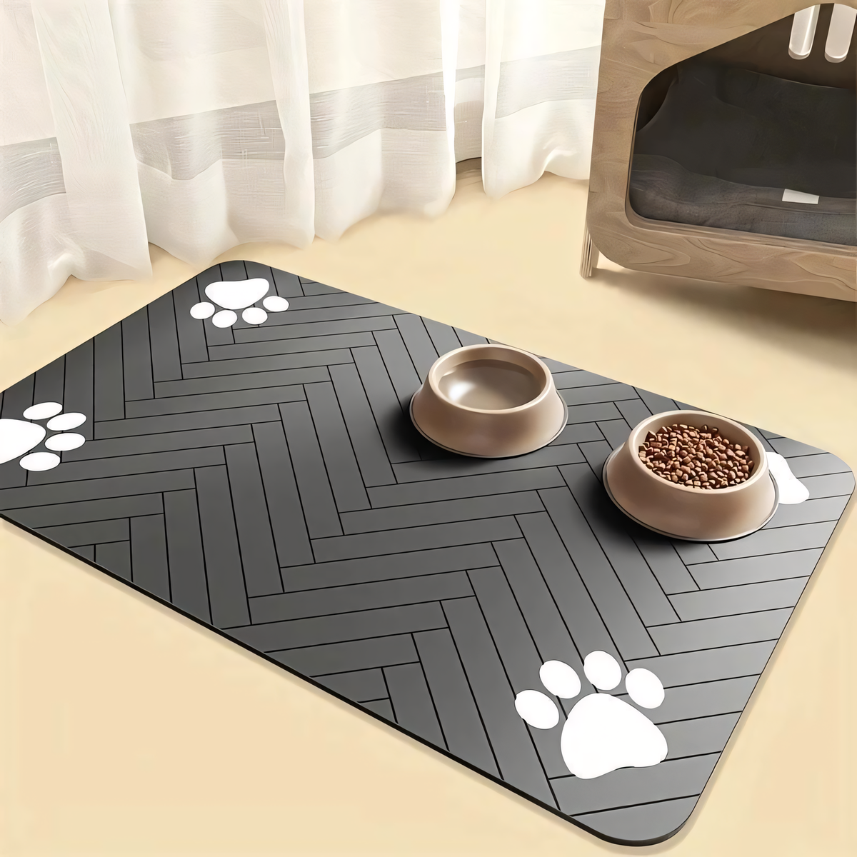 Waterproof Non-Slip  Feeding Mat