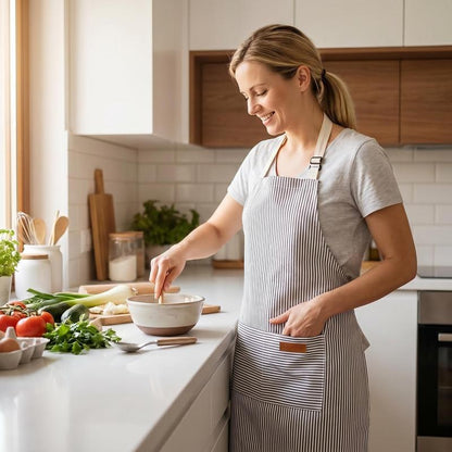 Adjustable Kitchen Apron — 2 Pack