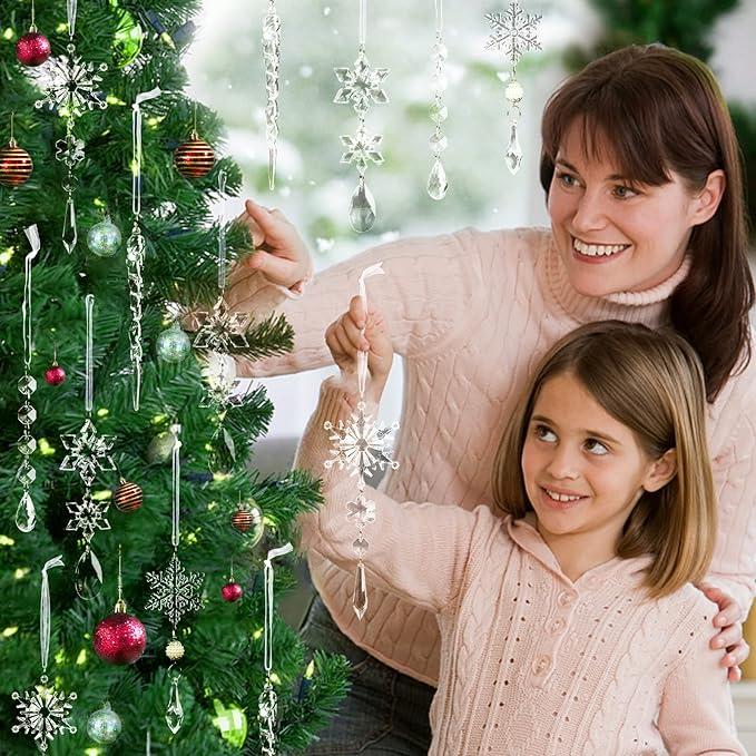 21pc Icy Ornament Set