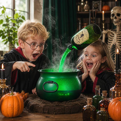 Light-Up Witch's Cauldron Pouring Potion