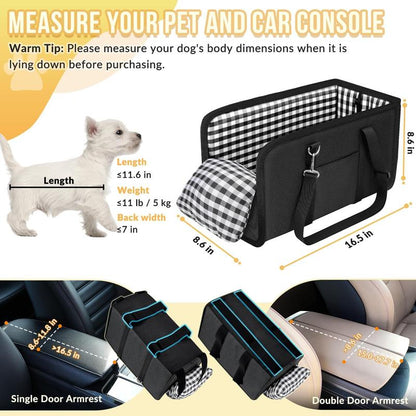 Portable Dog Car Seat & Carrier
