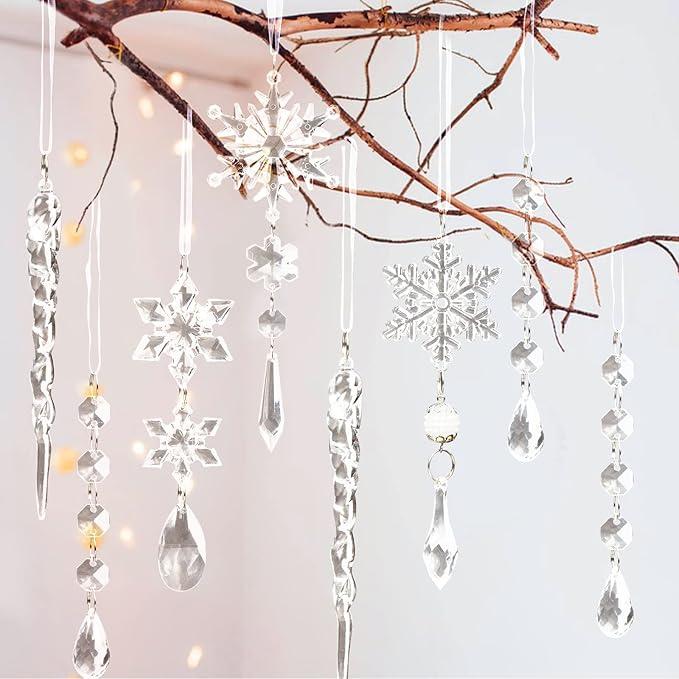 21pc Icy Ornament Set