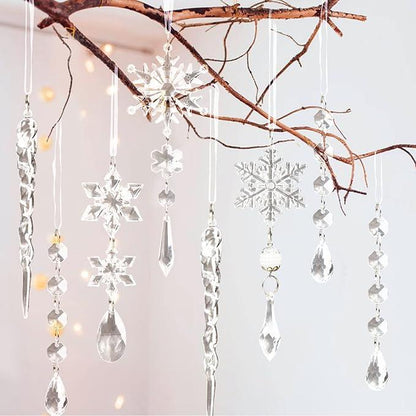 21pc Icy Ornament Set