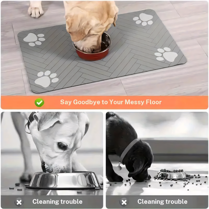 Waterproof Non-Slip  Feeding Mat