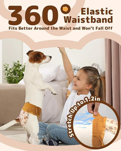 Disposable Female Dog Diapers - 10 Pack