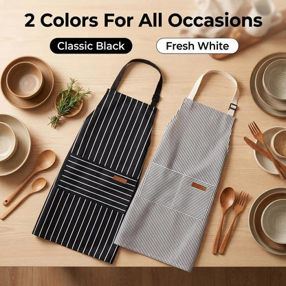 Adjustable Kitchen Apron — 2 Pack