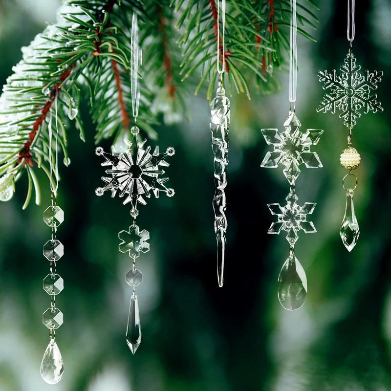 21pc Icy Ornament Set