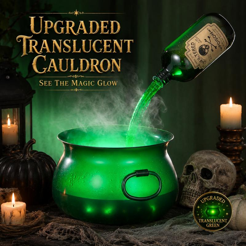 Light-Up Witch's Cauldron Pouring Potion