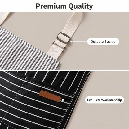 Adjustable Kitchen Apron — 2 Pack
