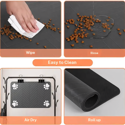 Waterproof Non-Slip  Feeding Mat