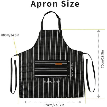 Adjustable Kitchen Apron — 2 Pack