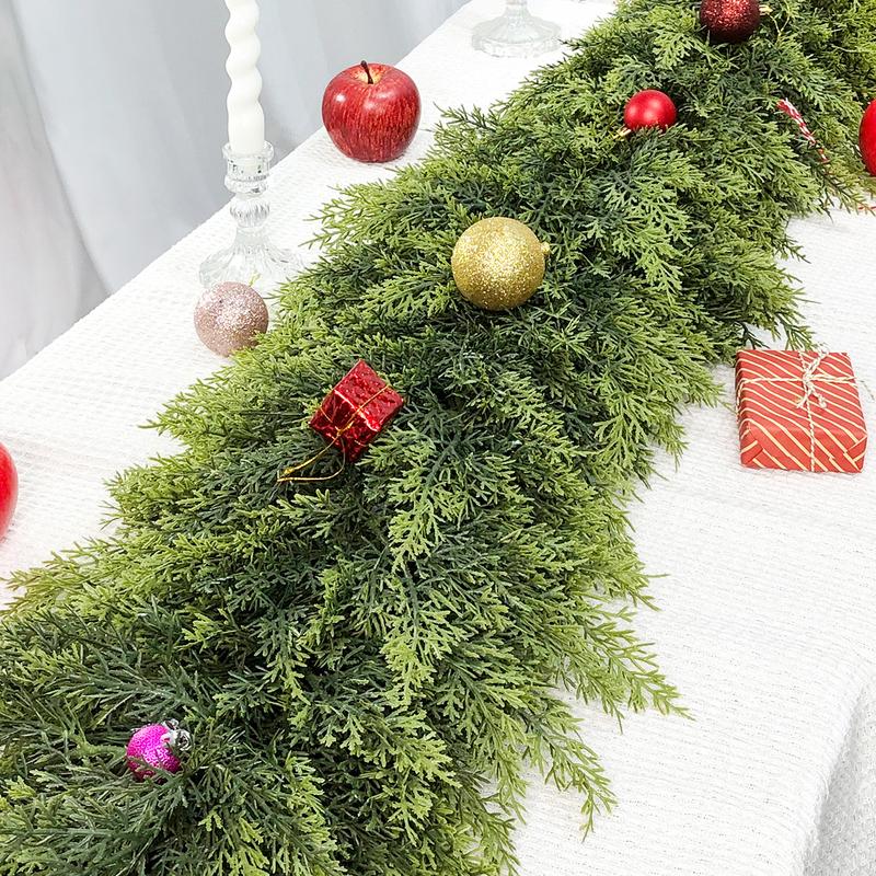 6ft Cypress Christmas Garland