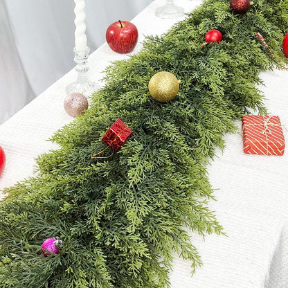 6ft Cypress Christmas Garland
