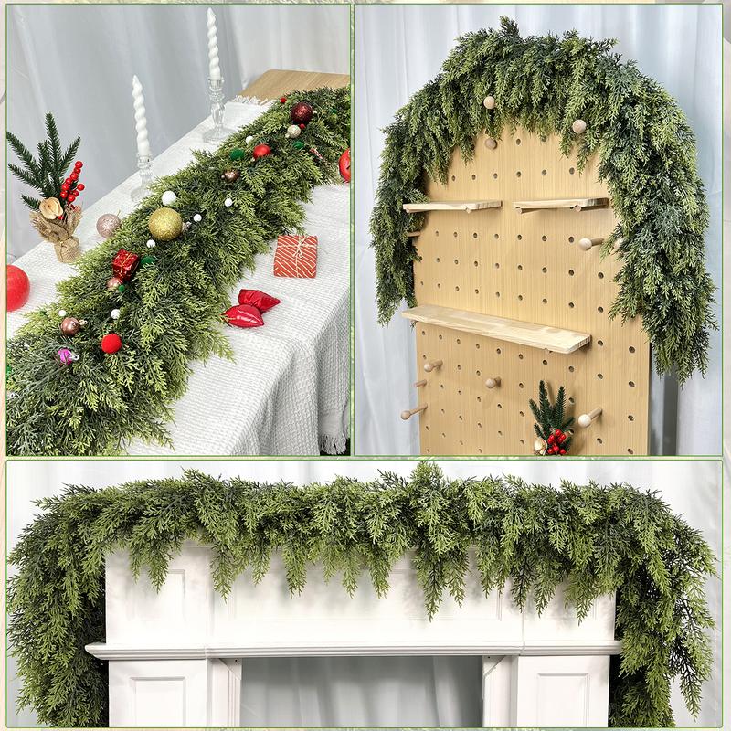 6ft Cypress Christmas Garland