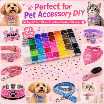 Rhinestone Bedazzling DIY Kit — 40 Colors