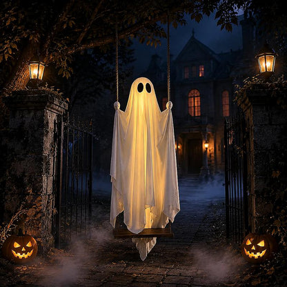 5FT Halloween Swing Ghost