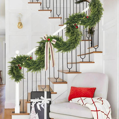 6ft Cypress Christmas Garland